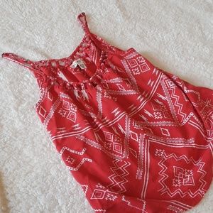 🌻 Tribal print Billabong top